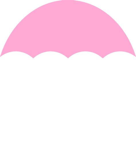 Umbrella Light Pink Clip Art At Vector Clip Art Online