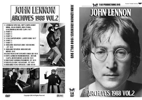 John Lennon Dvd Archives 1988 Vol2