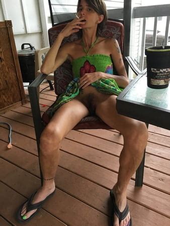 See And Save As Skinny Tattooed Gilf Shows Off Her Hairy Cunt And Tiny Tits Porn Pict Xhams