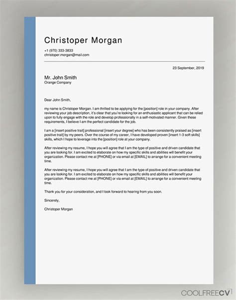 I am writing to apply for the position / job of. Job Application Letter Sample Doc Pdf Simple Letterhead ...