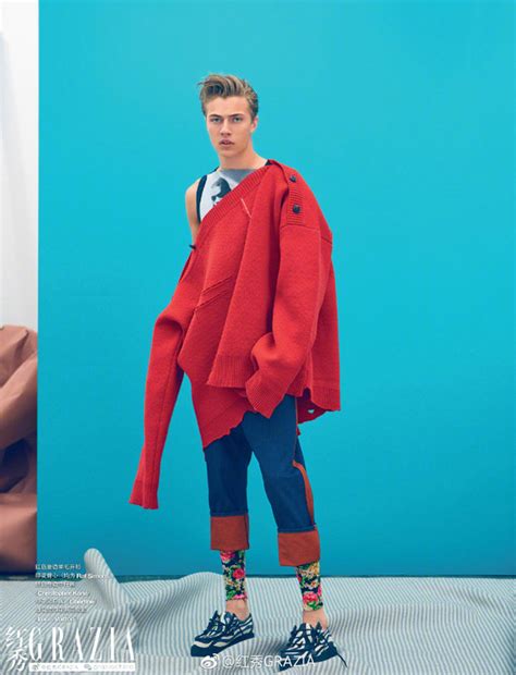 Lucky Blue Smith For Grazia China Vanity Teen 虚荣青年 Lifestyle And New