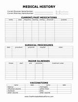 Photos of Free Medical Alert Forms