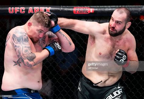 Martin Buday Of Slovakia Punches Jake Collier In A Heavyweight Fight News Photo Getty Images