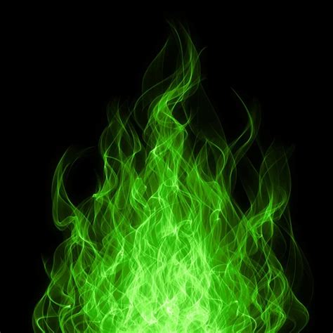 Top 65 Imagen Green Flames Background Vn