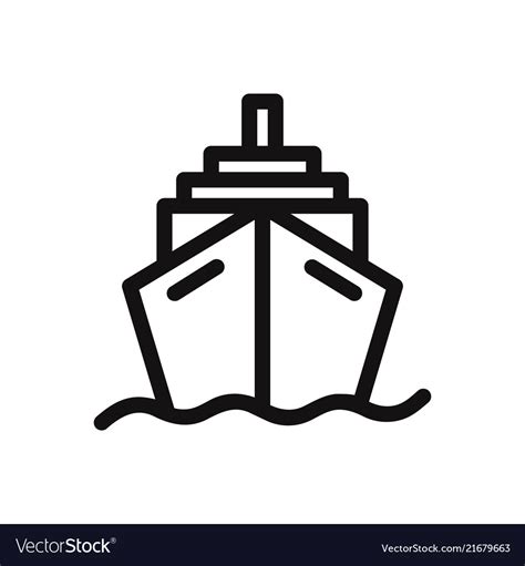 Cruise Ship Symbols