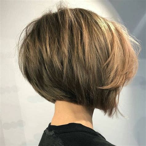Simple Short Straight Bob Haircut Women Short Hairstyle For Thick