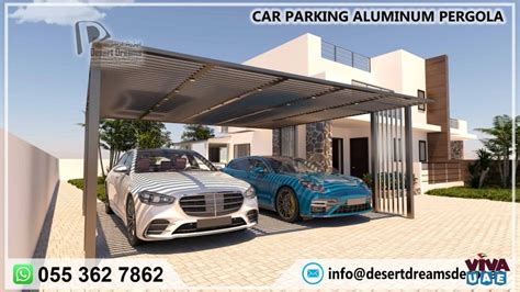 Car Parking Wooden Pergola Car Parking Aluminum Pergola Abu Dhabi
