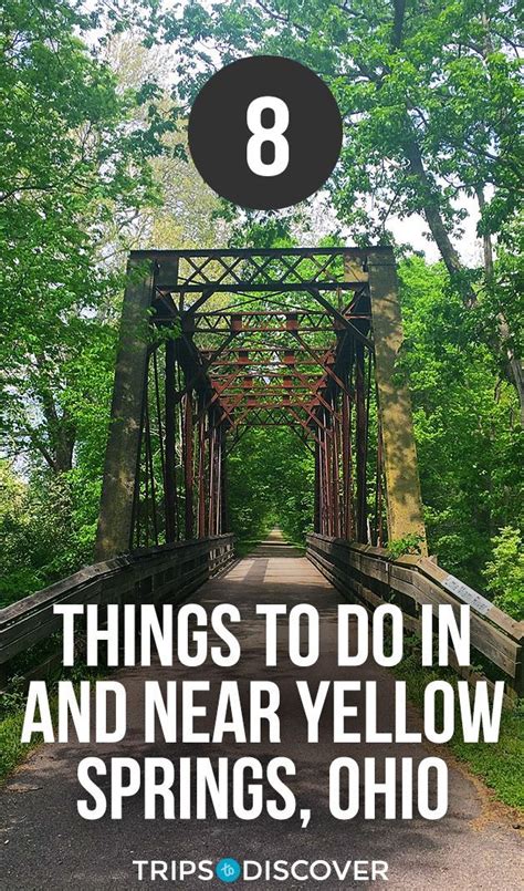 Top 8 Things To Do In And Near Yellow Springs Ohio Trips To Discover