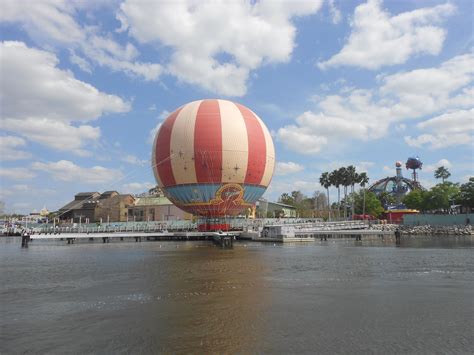 Hot Air Balloon Ride At Downtown Disney Or Disney Springs Hot Air
