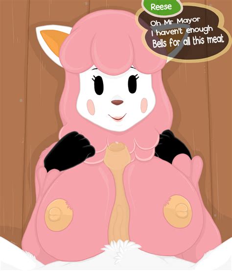 Rule 34 Alpaca Animal Crossing Breasts Camelid Color