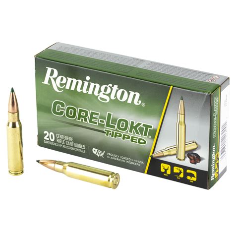 Remington Core Lokt Tipped 308 Winchester 150gr Polymer Tip 20rd