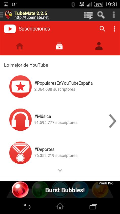 Pero la herramienta que te traigo hoy es super sencilla y ahorra incluso tener que ir primero a si te preguntas cómo descargar audio de youtube, este método es muy parecido al anterior pero usaremos en esta ocación la aplicación web yout.com. TubeMate YouTube Downloader para Android - Descargar Gratis