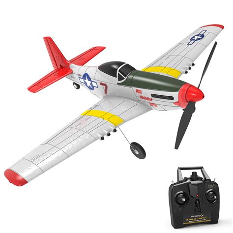 Buy VOLANTEXRC RC Plane 4 CH RC Airplane Ready To Fly P51 Mustang