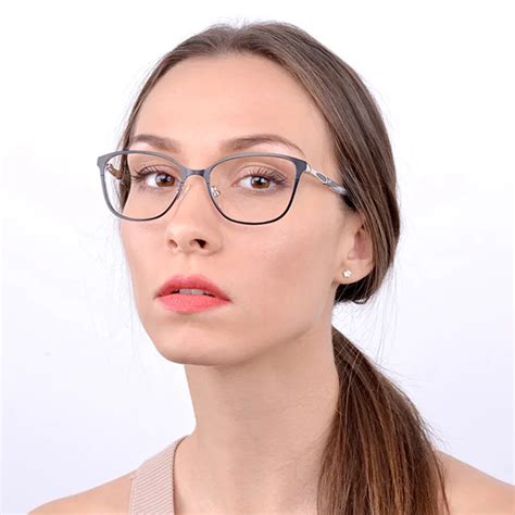 Women Wearing Metal Eyeglass Frames
