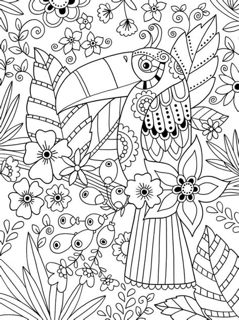 All free coloring pages toucan page with click view printable version color online compatible ipad android tablets toco download bird. Toucan Pictures To Color