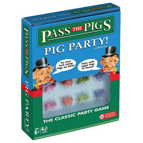Pass The Pigs Pig Party Edition Boardgamerie Board Games Ireland