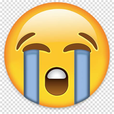 Crying Emoji Smiley Sadness Emoticon Cute Sad Smiley Free Png Pngfuel