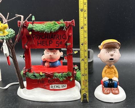 Department 56 Peanuts Christmas Spirit 5 Cents Charlie Brown Etsy
