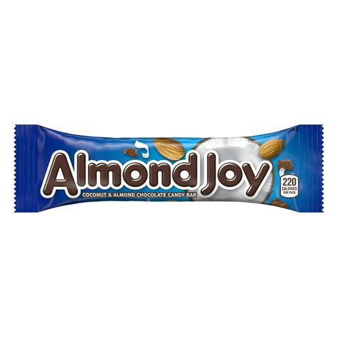 Almond Joy Coconut And Almond Standard Candy Bar 161 Oz Walmart