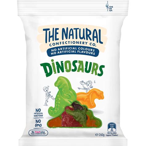 The Natural Confectionery Co Dinosaurs 260g Woolworths