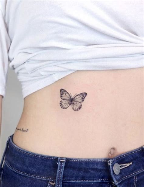 Discover More Than 73 Small Butterfly Tattoos On Stomach Latest In