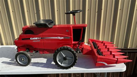 Case 7088 Combine Pedal Tractor At Gone Farmin Fall Premier 2022 As