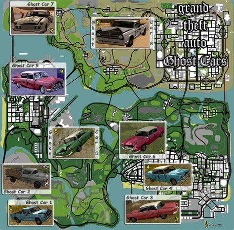 Mysteries Ghost Cars Gta Sa Grand Theft Auto San Andreas On Gtacz