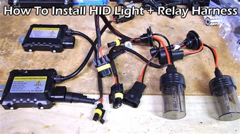 The hid kit wires are males and the original cars connectors (usually yellow/brown) are females. How To Install HID Kit Light with Relay Harness - YouTube