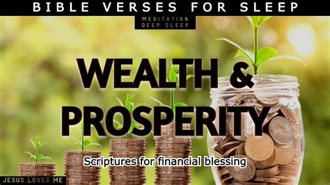 Soak And Sleep In Gods Blessing And Prosperity Scriptures For Finances