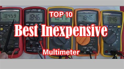 10 Best Inexpensive Multimeters 2022 Cheap Multimeters