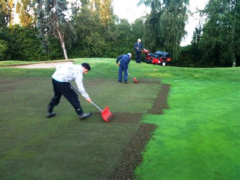 Quilchena Golf Club Turf Care Aeration Recap