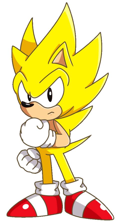Classic Super Sonic By Pkvortex On Newgrounds