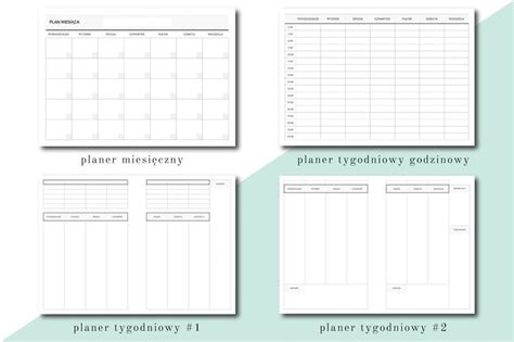 Planery Do Druku Kalendarze I Organizery Do Wydrukowania Pobierz Images And Photos Finder