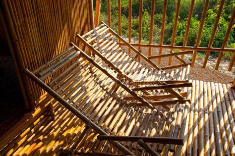 The Terrace Of A Wooden Bungalow Stock Image Image Of Nippa Hotel