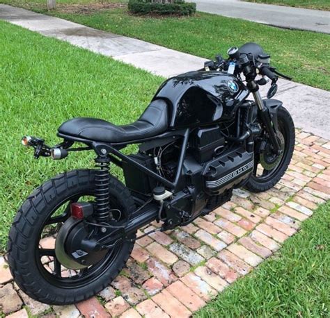 Related:cafe racer motorcycle bmw k100 cafe racer seat bmw k100 motorcycle parts bmw k100 cafe racer kit bmw k100 exhaust. REDUCED! 1985 BMW K-100 Series Cafe Racer Motorcycle 22,000 MILES FROM NEW | Custom Cafe Racer ...