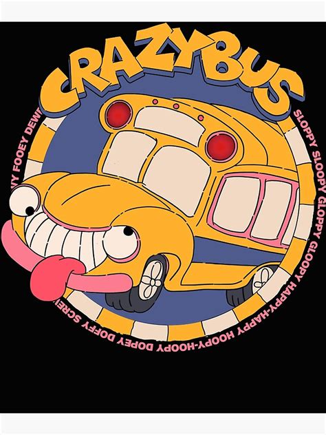 Arthur Crazy Bus Essential T Shirt Copypng Poster For Sale By