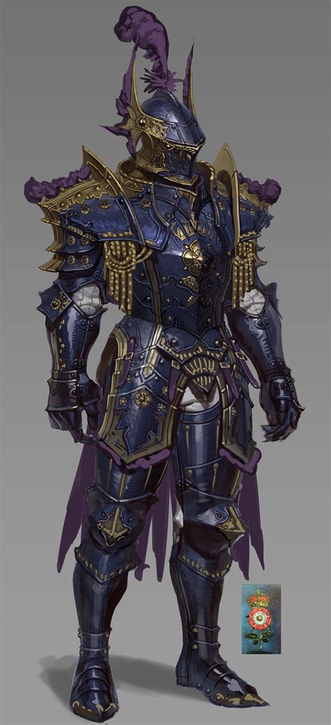 Black And Blue Armor