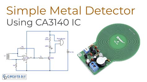 Simple Metal Detector Using Ca3140 Ic
