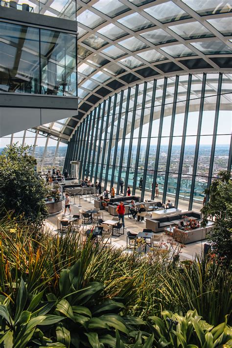 How To Visit The Sky Garden In London Blue