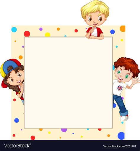 Border Design With Children Download A Free Preview Or High Quality