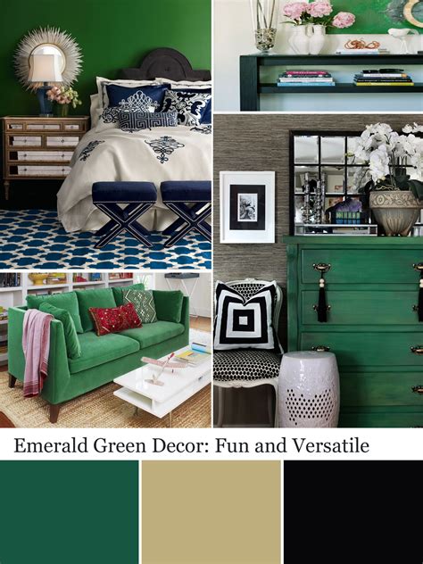 Decorating With Emerald Green Green Decorating Ideas