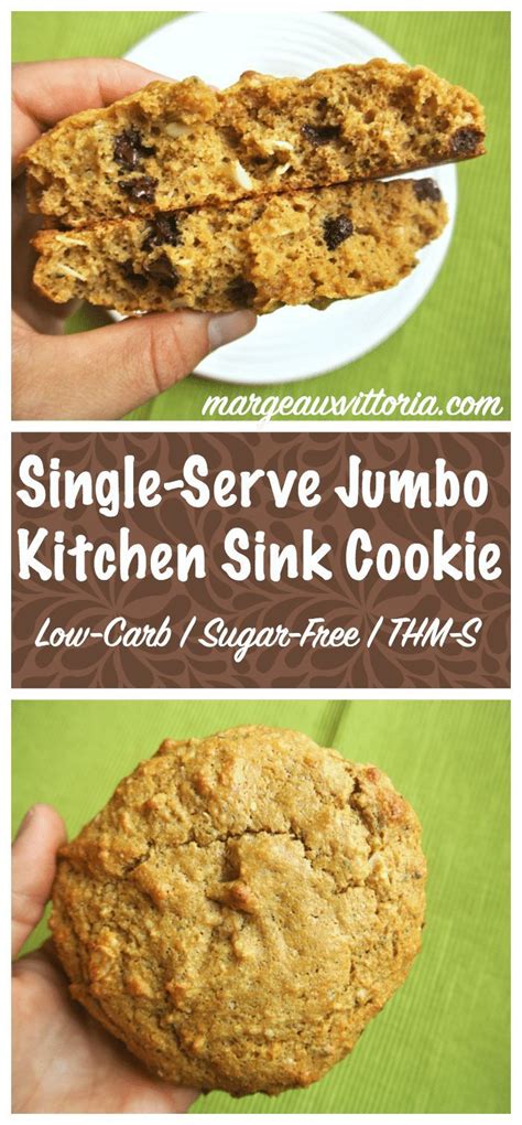 Grab the recipe for my dad's kitchen sink cookie! Single-Serve Jumbo Kitchen Sink Cookie | Recipe in 2020 ...