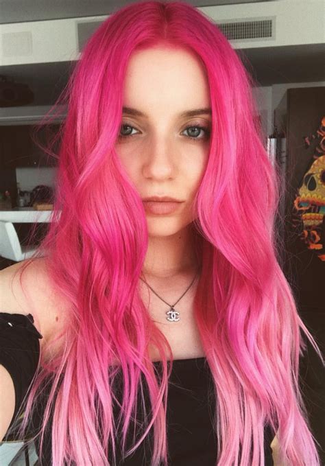 Hot Pink Hair Dye Permanent Lisbeth Laster