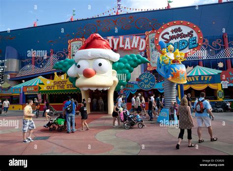 Universal Studios Theme Park Orlando Florida Usa Stock Photo Alamy