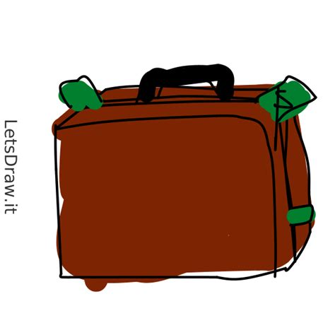 How To Draw Luggage Rrizkjqct Png Letsdrawit