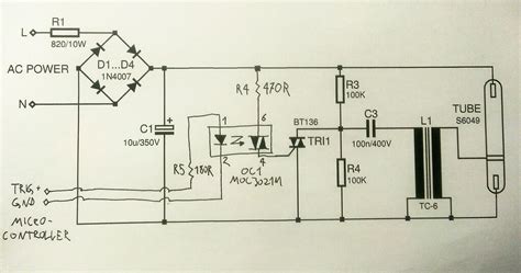 Ac Lights Flashing And Blink Control Circuit Using 555 54 Off