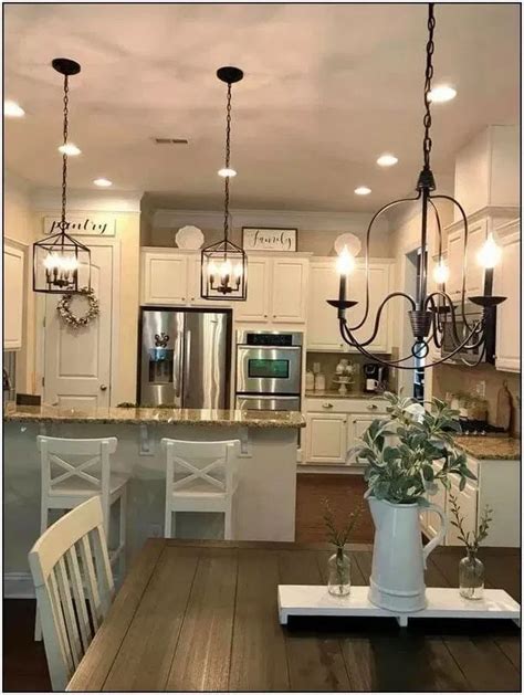 Rather than just echoing french country like mine and many other kitchens do, these either are actual farmhouse kitchens or look like they could be right in the middle of provence. 120+ unique kitchen lighting ideas for your wonderful ...