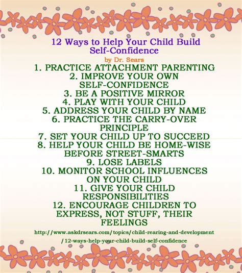 12 Ways To Help Your Child Build Self Confidence Meaningful Posts