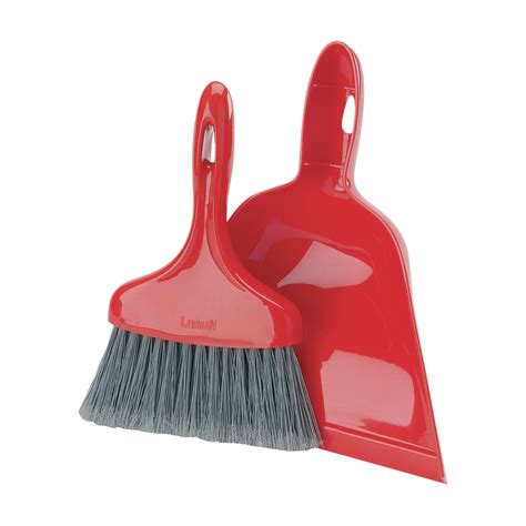 Libman Dust Pan With Whisk Broom — 12inl Model 906 Northern Tool