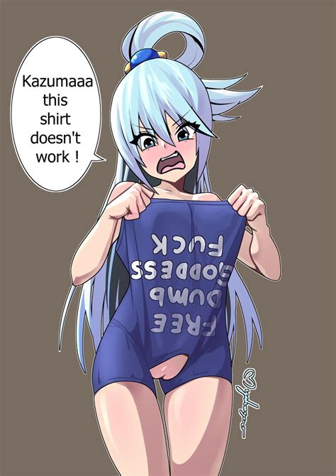 Kazumaaa This Shirt Doesn T Work Pfft Haa You Re Wearing It Wrong I